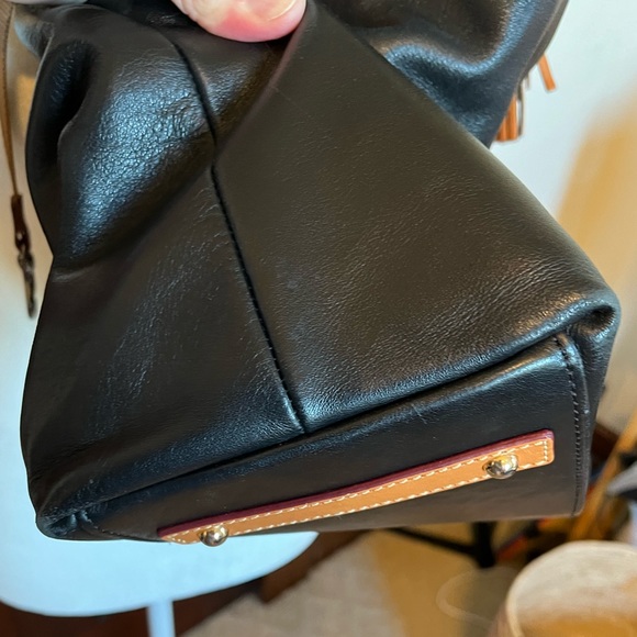 Dooney Burke hobo purse with only faint mark seen in pic. - Picture 7 of 11